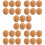 30Ud Nueces Artificiales De PVC Marrón Para Ornamentación 10