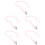 5Ud De Guantes Rosa Multifuncional De Nylon Exterior 8