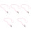 5Ud De Guantes Rosa Multifuncional De Nylon Exterior 5