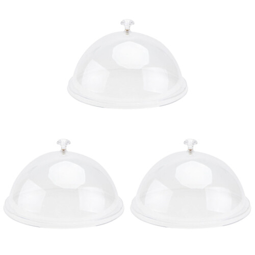 3Ud Tapas Redondas Blancas Para Protección Y Cocción 1
