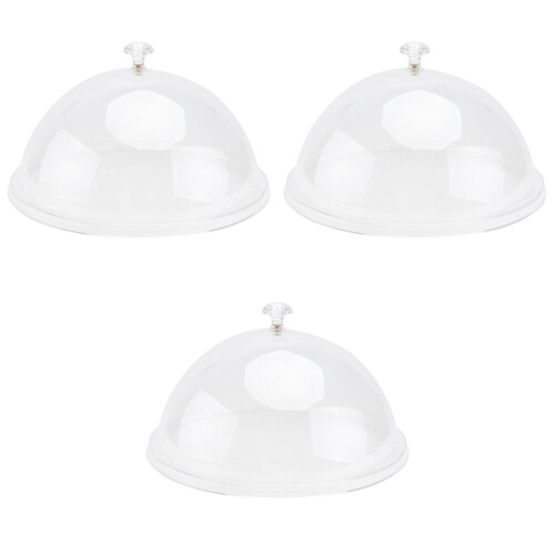 3Ud Tapas Redondas Blancas Para Protección Y Cocción 2