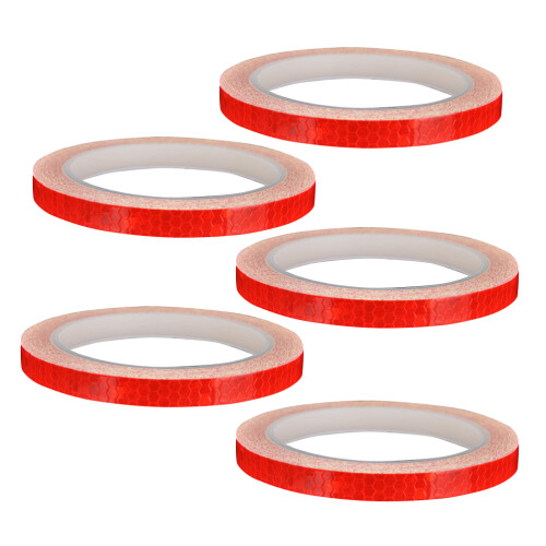 15Ud Reflectantes Rojas Para Seguridad
