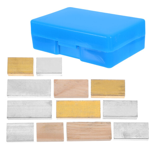 24Ud Rectangulares De , Hierro Y Aluminio Para Laboratorio 2