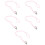 5Ud De Guantes Rosa Multifuncional De Nylon Exterior 9