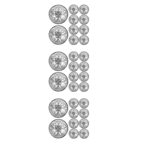 90Ud Botones Antiguos De Plata Para Chaquetas Y Proyectos De 2