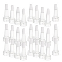 500Ud Tapones Dosificadores Transparentes De PVC Para