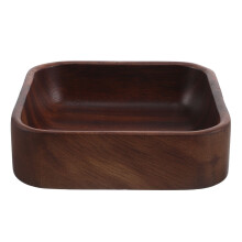 Bol Decorativo De Madera De Acacia Para Servir Ensaladas