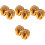 8Ud Protector Maceta Dorado Accesorio Reutilizable Para Oficina 3