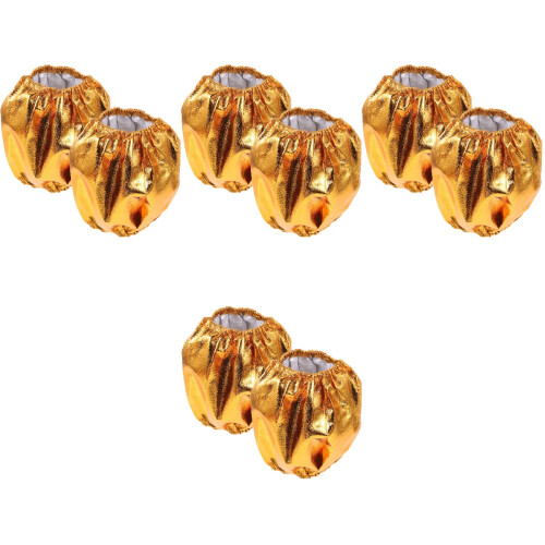 8Ud Protector Maceta Dorado Accesorio Reutilizable Para Oficina 2