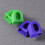 8Ud Manga Azul Para De Biela Resistente Para Bikes De 9