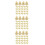 90Pcs Golden Metal and Plastic Push Pins for Map Marking and Posts 5