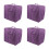 4Ud Funda Morada Para Con Protección Y Bolsillo Extra 7