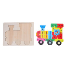 1Jgo Juego De Puzzle Alfabeto De Madera Educativo Para Niños