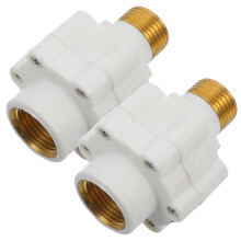 8Pcs Kitchen Bathroom White Anti Leakage Electric Water Heater Device