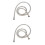 2Ud Manguera De Ducha Flexible Acero Inoxidable Plateada Resistente 5