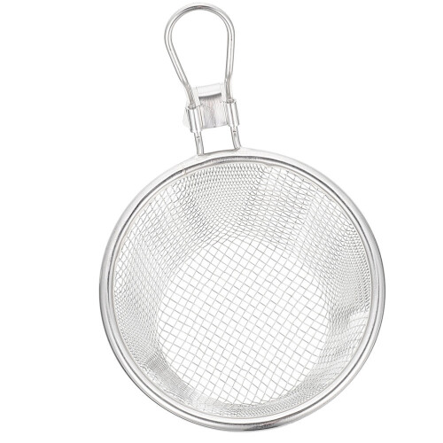 3Ud Cestas De Acero Inoxidable Colador Reutilizable Plata 2