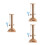 3Jgo Rascador De Beige Con Interactivo Y Material Premium 5