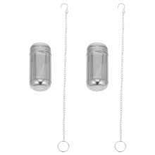 2Ud Infusores De Y Especias Malla Fina Acero Para Cocina