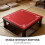 Antislip Mahjong Tafelbescherming Speelmat Rood 7