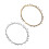 2Ud Metal Decorativo Multicolor Para Mujer 9