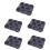 5Ud Negro Multiusos De Silicona Para Pan Y Bollería Casera 8