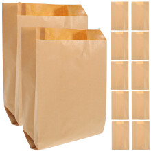 100Ud Bolsas Kraft Beige Para Pan Y Snacks, Ideal Para Hogar