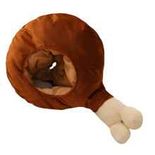 2Ud Accesorio Drumsticks Marrón, Gorro Cómodo Y Para Niños