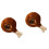2Ud Accesorio Drumsticks Marrón, Gorro Cómodo Y Para Niños 4