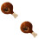 2Ud Accesorio Drumsticks Marrón, Gorro Cómodo Y Para Niños 6