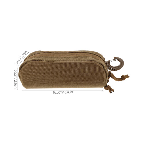 Estuche Táctico Para Gafas Resistente Impacto En Caqui 1