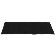 2Pièces De Protection Sol Noir Pvc+polyester Antidérapant Maison