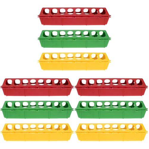 9Pièces Pour Volaille Polyvalente Couleurs Assorties Durable 1