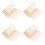 128Pièces Coupe-Poils Manuel Oreilles Beige Facile À 8