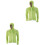 2Pièces Manteau Cyclisme Vert Réfléchissant Et Portable 3