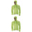 2Pièces Manteau Cyclisme Vert Réfléchissant Et Portable 5