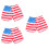 3Pièces Shorts De Bain Américain Confortable Et 7