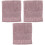 3Pièces Lingettes Absorbantes Pour Mains Coton Pur 4