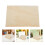 Chevalet De Table Bois Beige Stable Pliable Pour Artistes 9