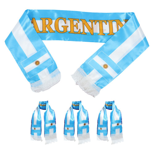 16Pièces Accessoires De Cheerleading Écharpes Multicolores En Satin 1
