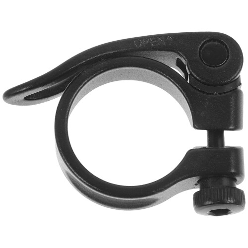 3Pièces Colliers De Serrage Aluminium Route Noir Fixation 1