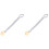 2Pièces Attaches Bébé Tétine Nettoyable 2
