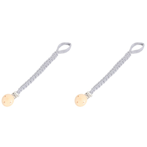 2Pièces Attaches Bébé Tétine Nettoyable 1