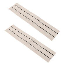 2Pièces Mèches Coton Plat Pour À Huile Blanche Usage