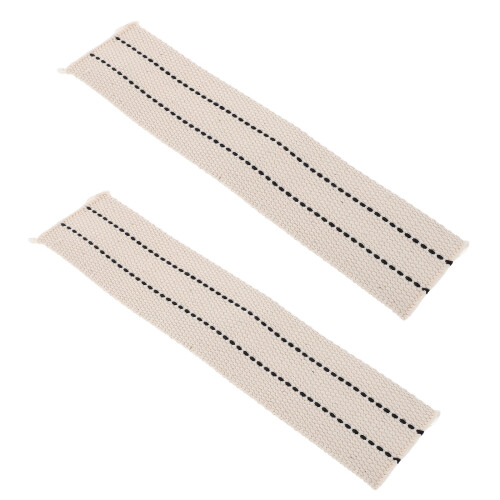 2Pièces Mèches Coton Plat Pour À Huile Blanche Usage