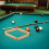 2Pièces Cadre Triangle Billard Bois Beige Compatible 9-Ball Snooker 6