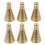 6 Pezzi Stampo In Ottone Per Coni D'Incenso 3X1,6 Cm Riutilizzabile 9