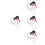 4Pcs White Fruit Picker Net Durable Mesh Basket for Garden 8