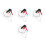 4Pcs White Fruit Picker Net Durable Mesh Basket for Garden 7