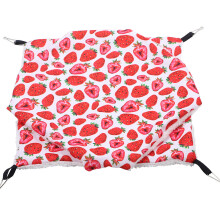 3Pcs Red Hamster Cage Hammock Soft Cotton Warm Small Pet Rest