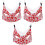 3Pcs Red Hamster Cage Hammock Soft Cotton Warm Small Pet Rest 5